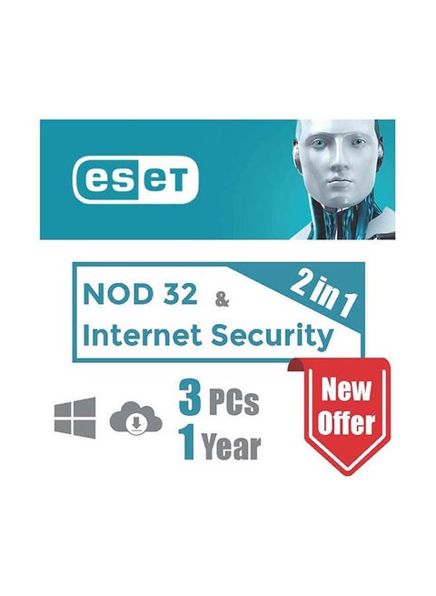 NOD 32 And Internet Security (2 In 1 Package) Original