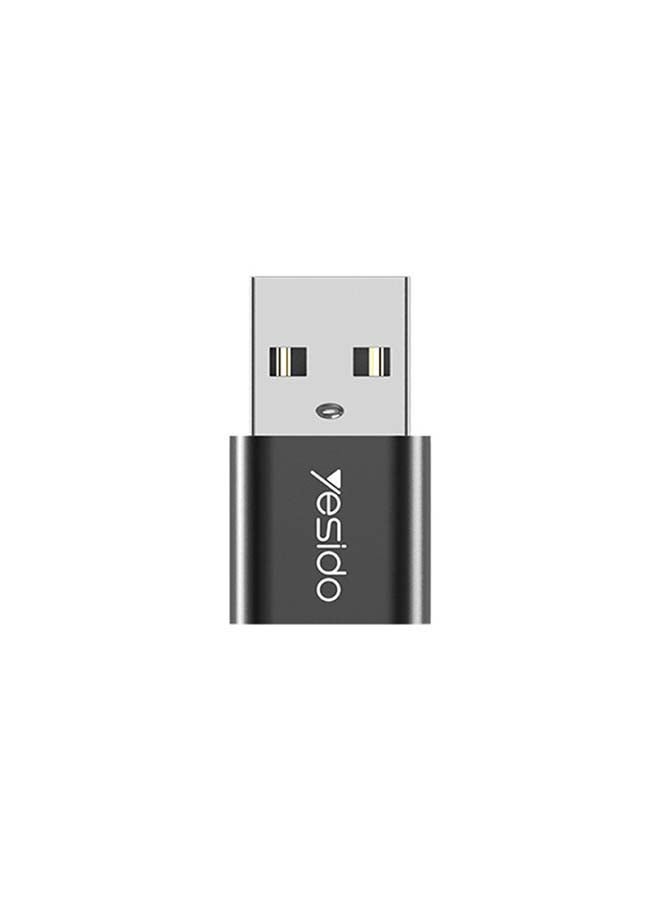 Yesido GS09 Type-C To USB Adapter black  - Image 2