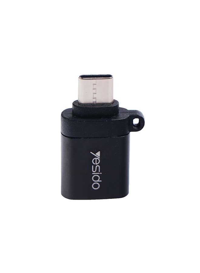 Yesido Type-C USB 3.0 Fast OTG Adapter Black  - Image 3