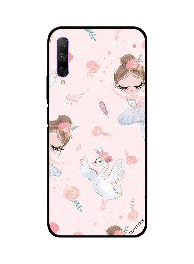 Covernex Honor 9X PRO Protective Case Cover Printed Featuring Doly Girl And Flowers DESIGN_0086 - Image 1