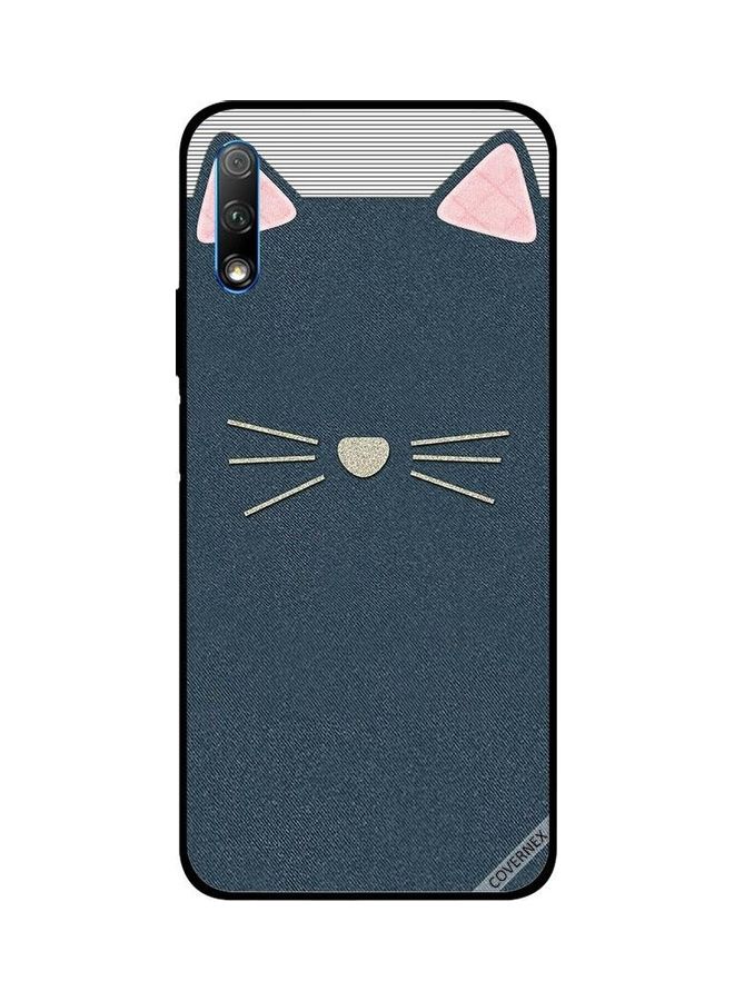 Covernex Cat Leather Pattern Protective Case Cover For Honor 9X Multicolour