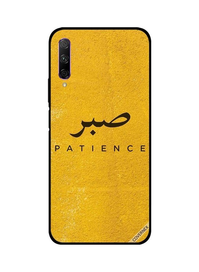 Covernex - Protective Case Cover For Honor 9X Pro Sabar Patience Multicolour - Image 1
