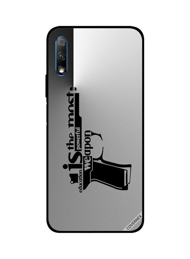 Covernex Education Is The Most Powerful Weapon Design Protective Case Cover For Honor 9X Multicolour