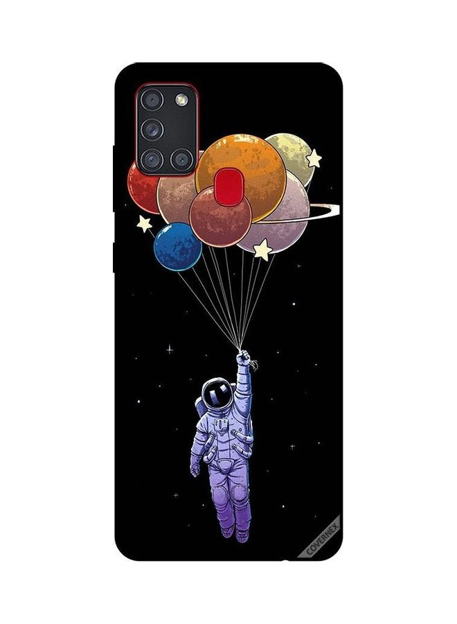 Covernex Catch Them All Protective Case Cover For Samsung Galaxy A21S Multicolour