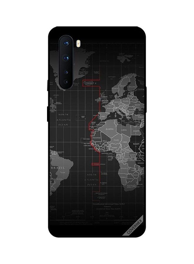 Covernex Ocean Borders Design Protective Case Cover For OnePlus Nord Multicolour