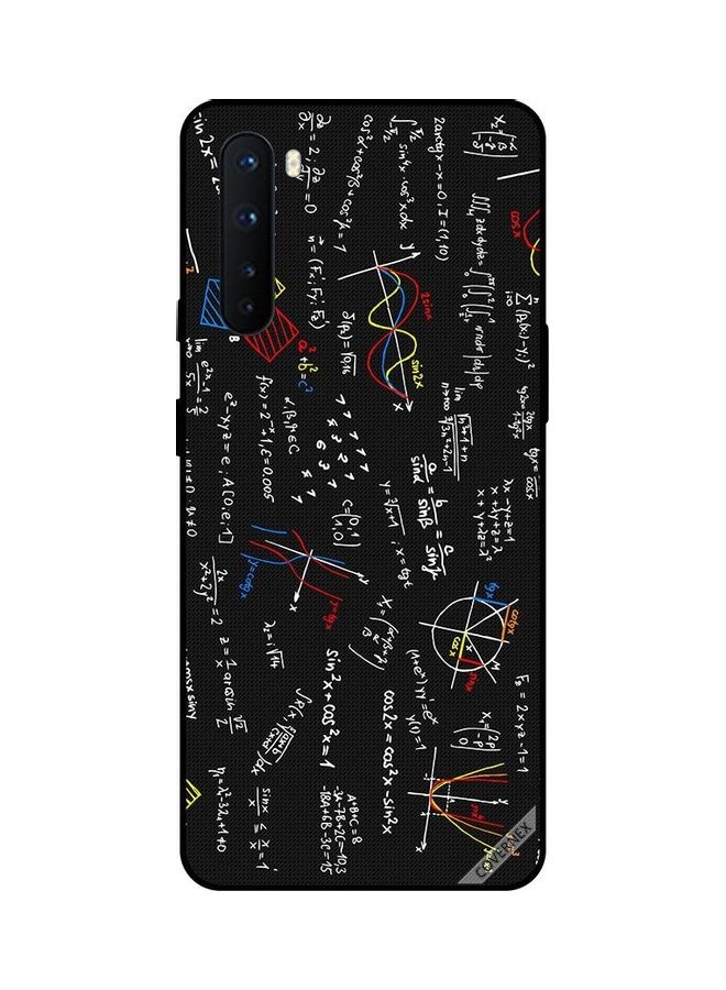 كوفرنيكس غطاء حماية واقٍ بطبعة ألغاز الرياضيات لهاتف ون بلس نورد متعدد الألوان