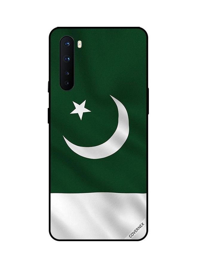 Covernex Protective Case Cover For OnePlus Nord Pakistan Flag Vertical