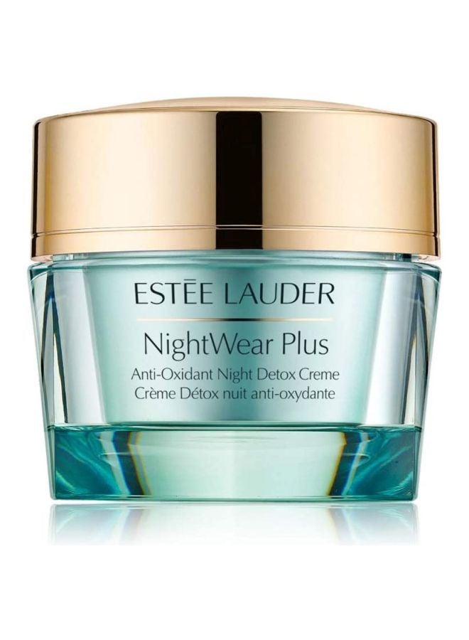 ESTEE LAUDER 2-Piece NightWear Plus Anti-Oxidant Night Detox Creme White 2x50ml - Image 2