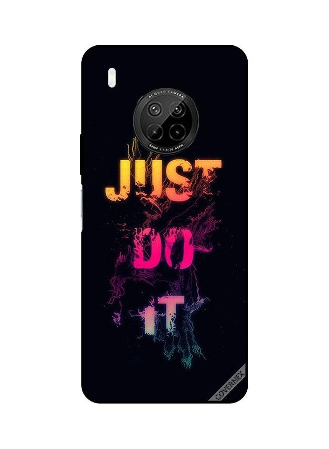 كوفرنيكس غطاء حماية واقٍ بطبعة عبارة "Just Do It" لهاتف هواوي Y9A متعدد الألوان 