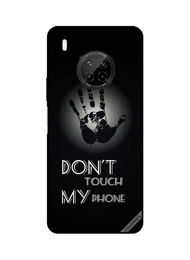 كوفرنيكس غطاء حماية بطبعة يد وعبارة "Don't Touch My Phone" لهاتف هواوي Y9A متعدد الألوان - Image 1