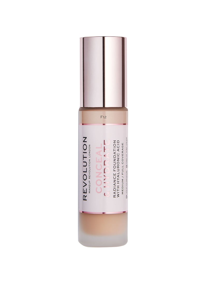 REVOLUTION - Conceal & Hydrate Foundation Dark Brown - Image 1