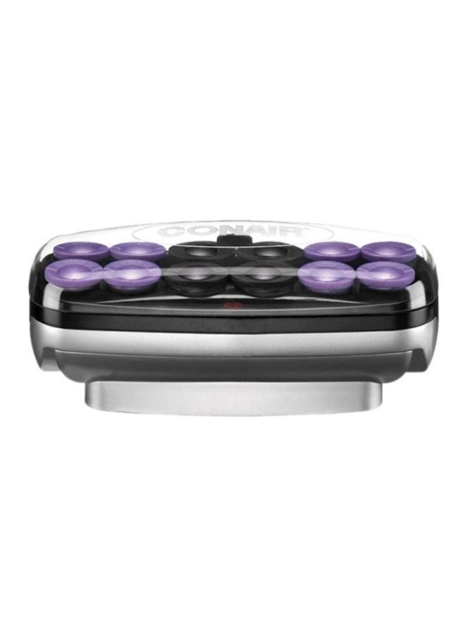CONAIR Instant Heat Jumbo And Super Hot Rollers Black/Purple 12x6.625x6.5inch  - Image 1