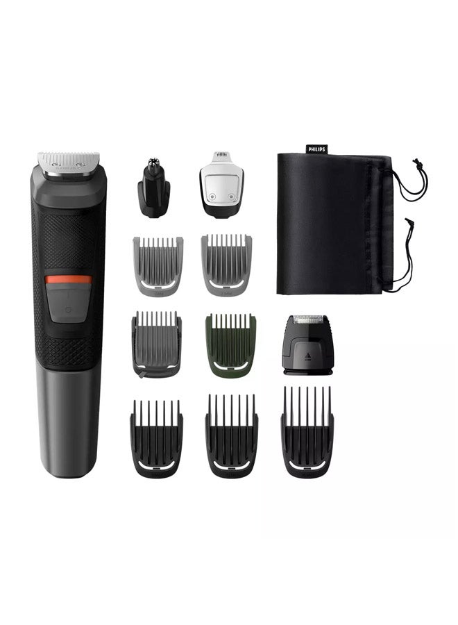 Philips - MG5730 Series 5000 11-in-1 Multi Grooming Kit Black/Grey 600grams - Image 1