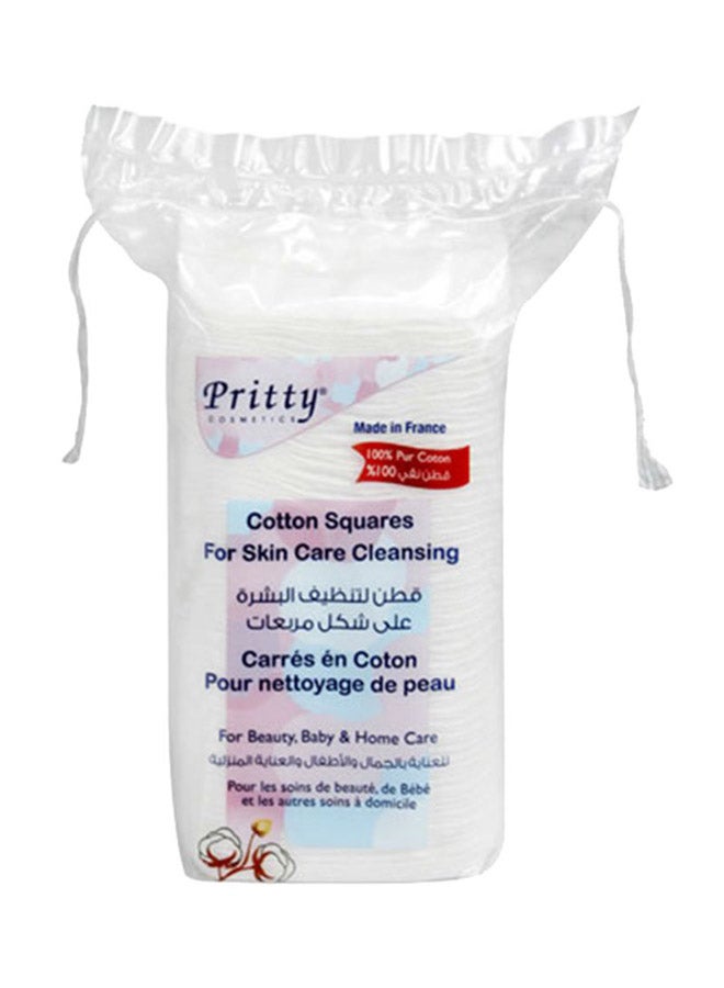 Pritty 40-Piece Cotton Squares Pads 
