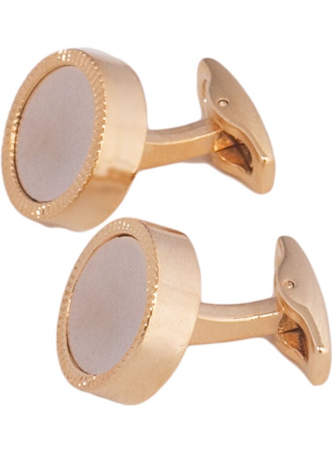 RS - Pair Of Round Cufflinks - Image 1