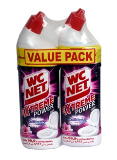 Wc Net Toilet Cleaner Extreme Power Almonds 750ml 1 + 1 Free  - Image 1