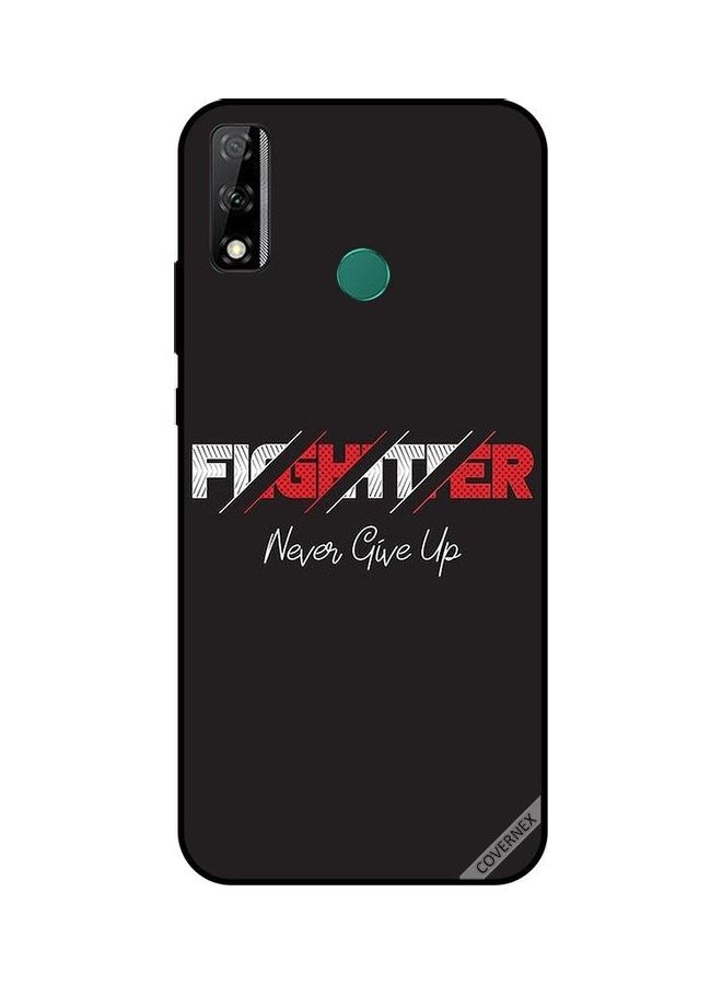Covernex Fighter Never Give Up Protective Case Cover For Huawei Y8S Multicolour