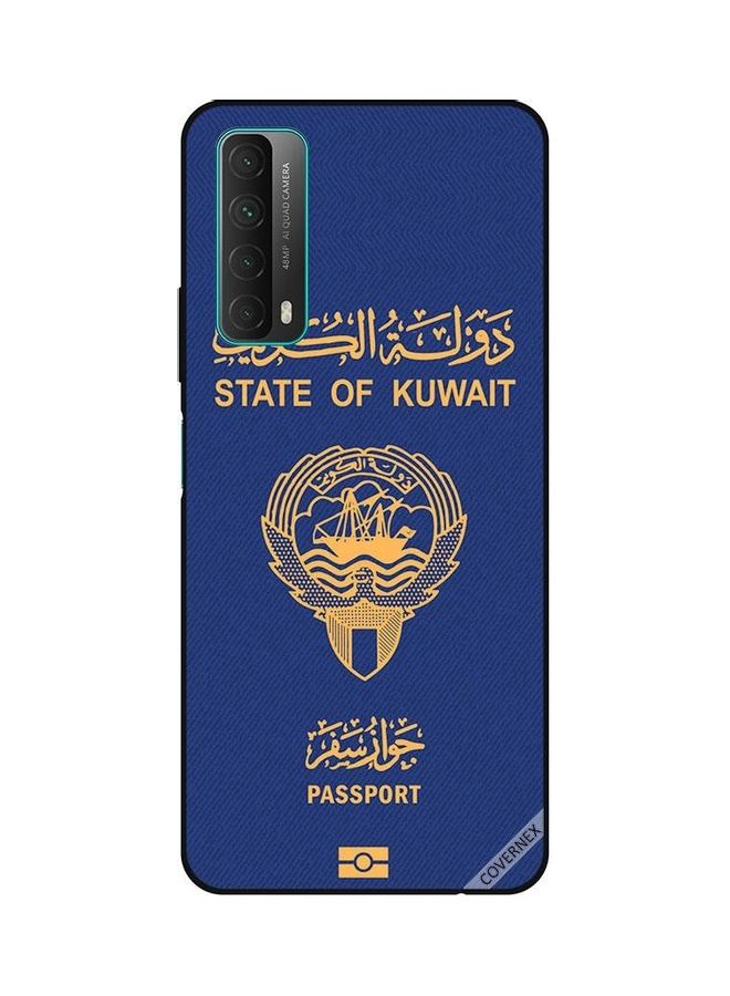 Covernex Protective Case Cover For Huawei Y7A/P Smart 2021 Kuwait Passport Multicolour - Image 1