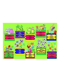 Melissa & Doug 24-Piece Deluxe Bilingual Numbers Cardboard Floor Puzzle  - Image 1
