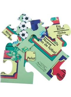 Melissa & Doug 24-Piece Deluxe Bilingual Numbers Cardboard Floor Puzzle  - Image 2