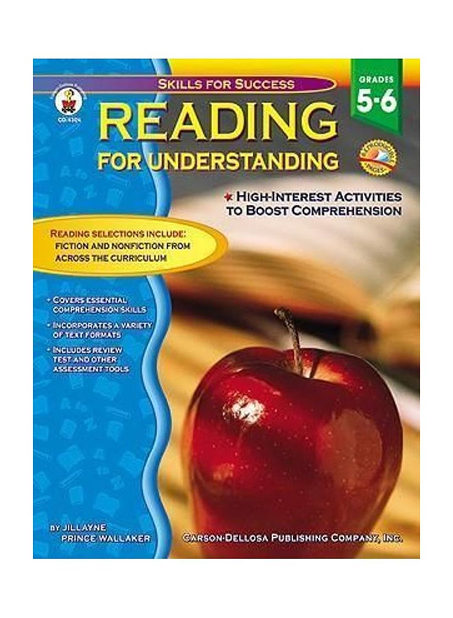 Reading for Understanding, Grades 5-6 Paperback English by Jillayne Prince Wallaker - 38527 