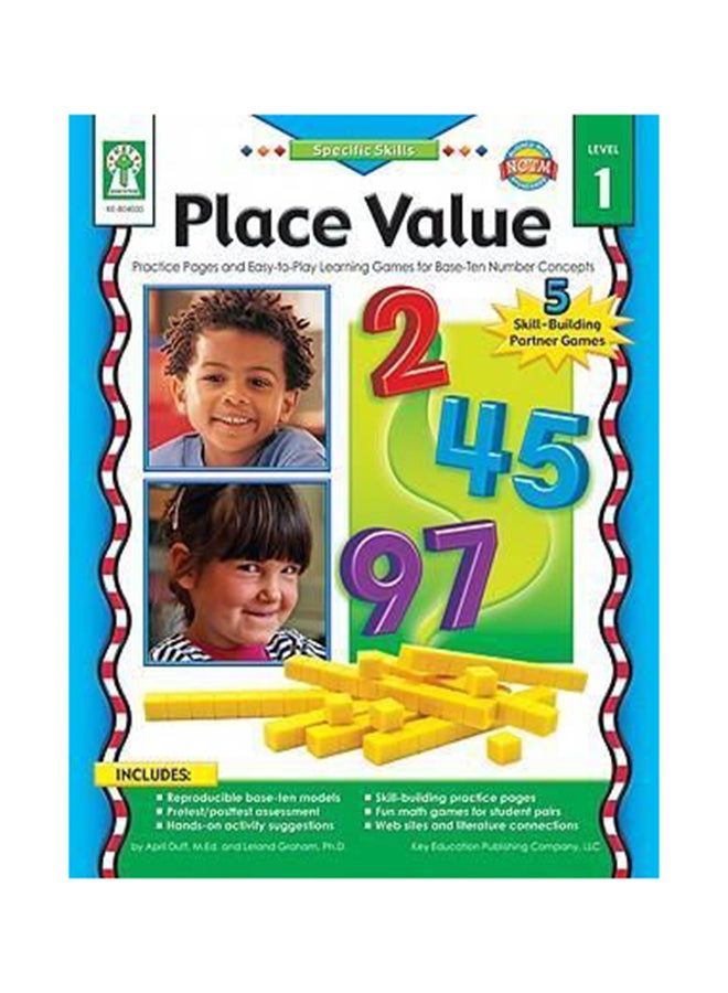 Place Value, Grades K - 3 : Practice Pages and Easy-To-Play Learning Games for Base-Ten Number Concepts paperback english - 1/3/2018 