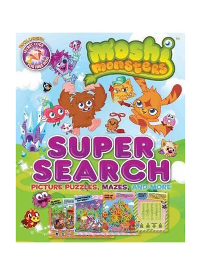 Moshi Monsters Super Search, Volume 1 paperback english - 1/3/2018