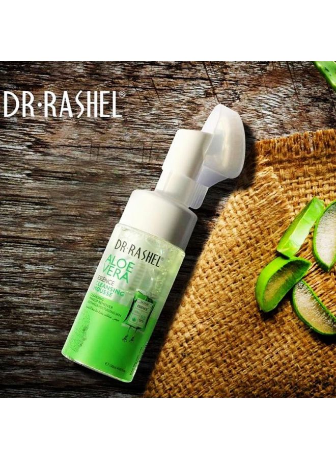 DR. RASHEL - Aloe Vera Essence Cleansing Mousse Green 125ml - Image 1