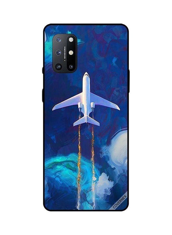 Covernex OnePlus 8T Protective Case Cover Printed Featuring Airplane Flying DESIGN_0004 - Image 1