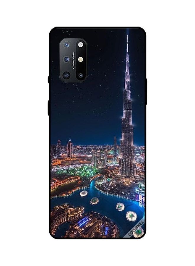 كوفرنيكس غطاء حماية واقٍ بطبعة منظر ليلي لوسط المدينة لهاتف ون بلس 8T متعدد الألوان - Image 1