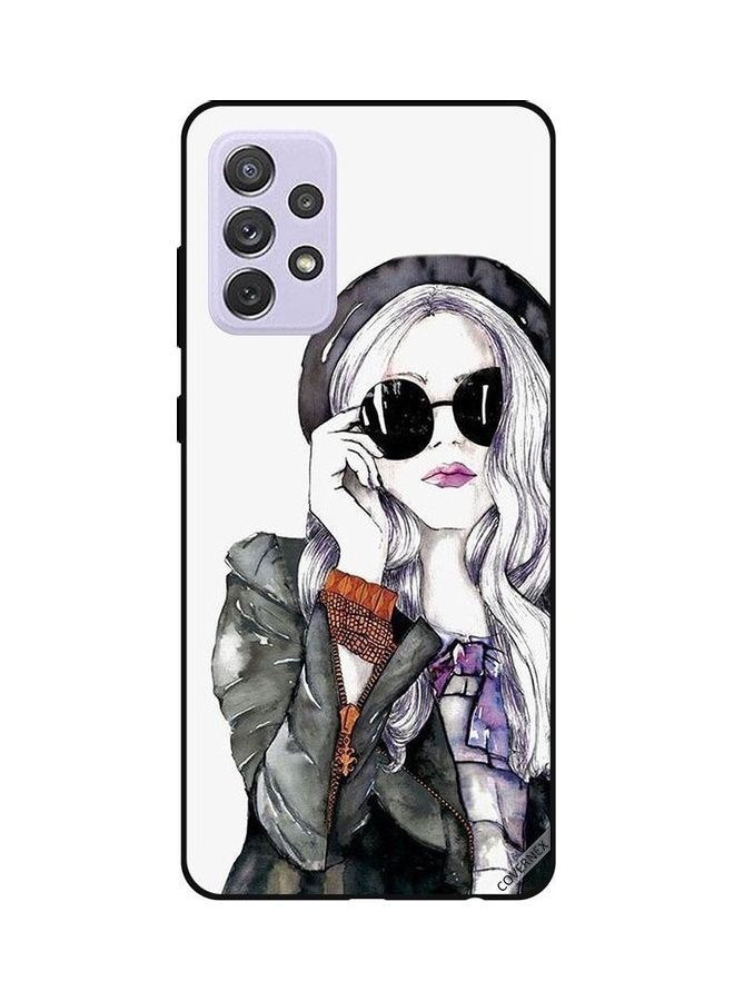 Covernex Stylish Cute Girl Protective Case Cover For Samsung Galaxy A72 Multicolour