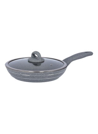 Granite Coated Frypan With Lid Grey 26x5cm - v1617785607/N46343023A_1