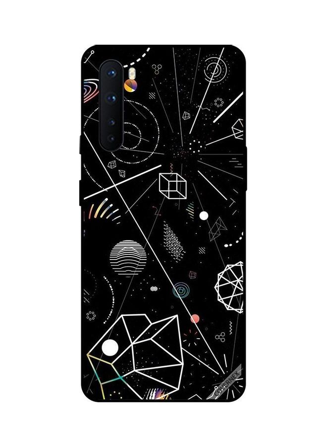 كوفرنيكس غطاء حماية واقٍ بطبعة أشكال هندسية لهاتف ون بلس نورد متعدد الألوان