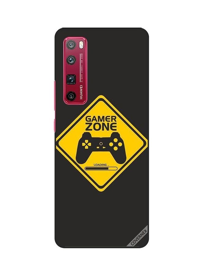 Covernex Gamer Zone Loading Protective Case Cover For Huawei Nova 7 Pro Yellow/Black