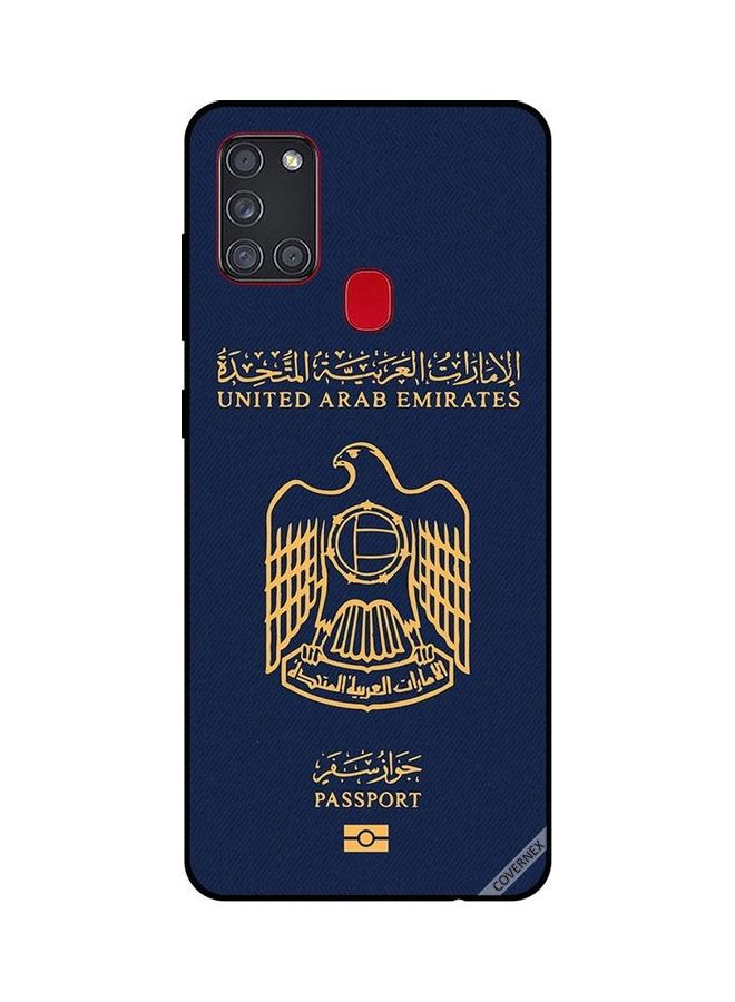 Covernex Protective Case Cover For Samsung Galaxy A21S Uae Passport 2 Multicolour - Image 1