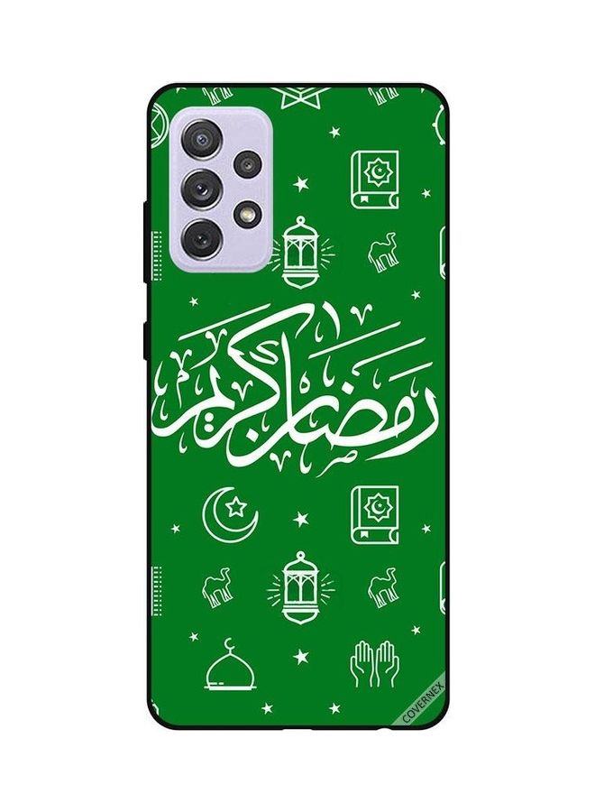Covernex Protective Case Cover For Samsung Galaxy A72 Ramadan Kareem Green Multicolour - Image 1