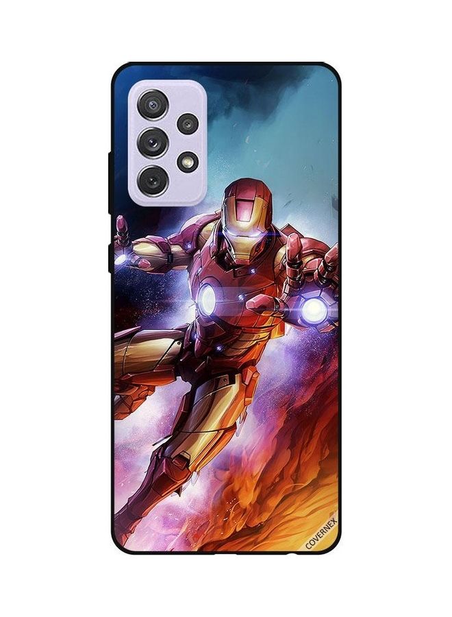 Covernex Samsung Galaxy A72 Protective Case Cover Printed Featuring Iron Man DESIGN_0150 - Image 1