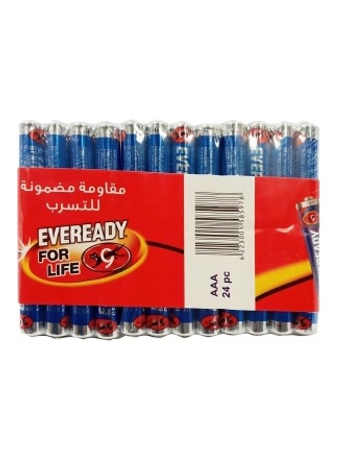 Eveready 24-Piece AAA Promo Batteries Blue  - Image 1