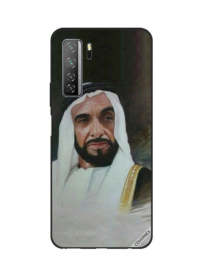 Sheikh Zayed Protective Case Cover For Huawei Nova 7SE/P40 Lite 5G Multicolour