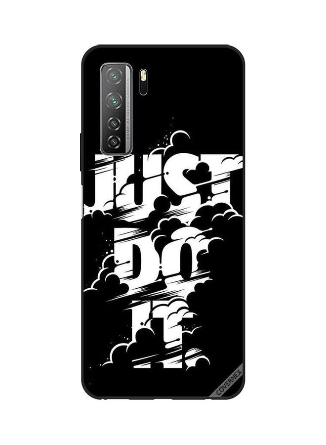 Covernex Protective Case Cover For Huawei Nova 7SE 5G Just Do It - Image 1