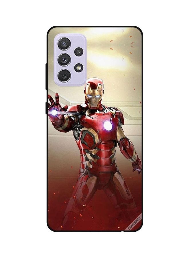 Covernex Samsung Galaxy A72 Protective Case Cover Printed Featuring Iron Man Defense DESIGN_0151 - Image 1