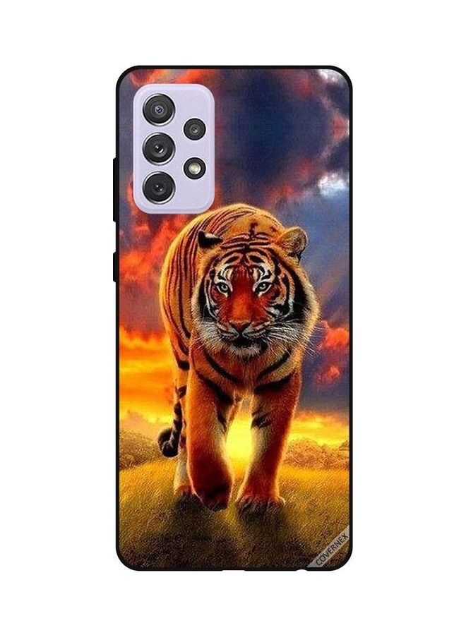 Covernex Samsung Galaxy A72 Protective Case Cover Printed Featuring Leopard DESIGN_0166 - Image 1