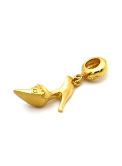 Gold Zone 18 Karat Gold Heel Pendant  - Image 2