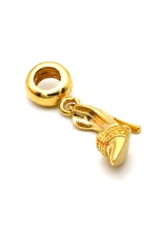Gold Zone 18 Karat Gold Heel Pendant  - Image 3