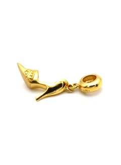 Gold Zone 18 Karat Gold Heel Pendant  - Image 4