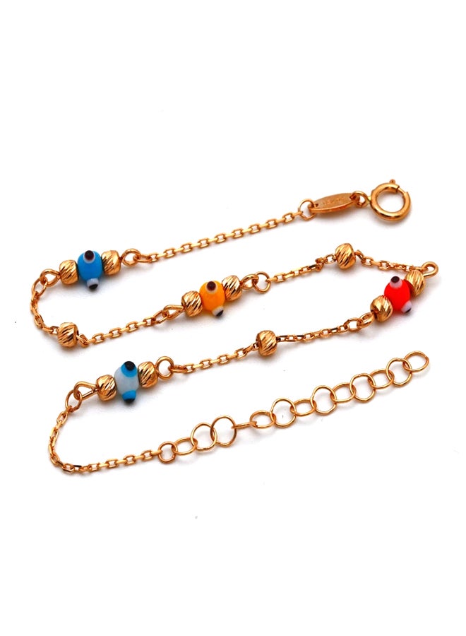 Gold Zone 18k Gold Adjustable Size Bracelet - Image 4