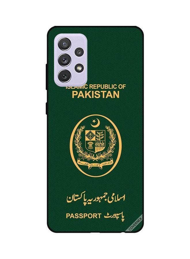 Covernex Protective Case Cover For Samsung Galaxy A72 Pakistan Passport Multicolour - Image 1