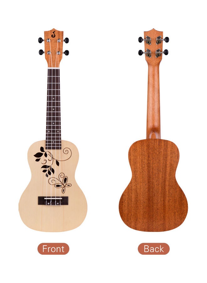Generic 23-Inch 4-String Acoustic Ukulele Set  - Image 4