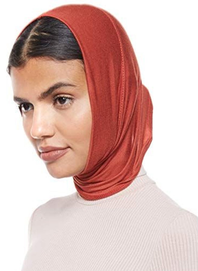 Shadow Hijab Underscarf Indian Red - Image 2