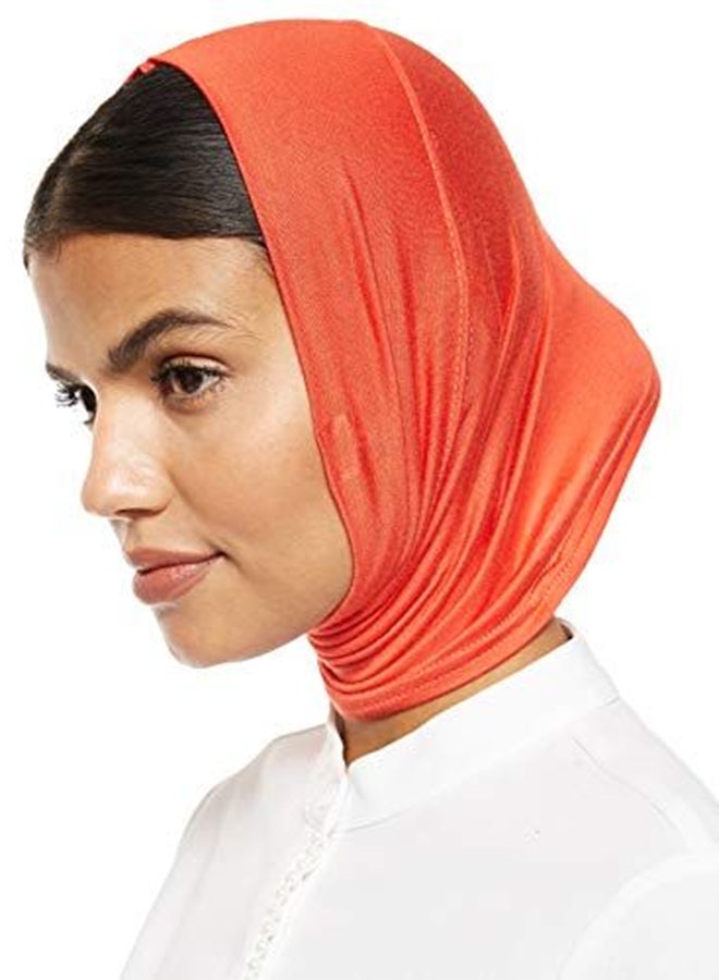 Shadow - Hijab Underscarf Orange Red - Image 1